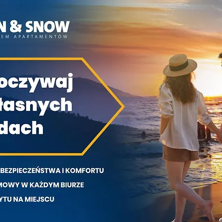 Lägenhet Rozewie, Sun & Snow Jastrzębia Góra